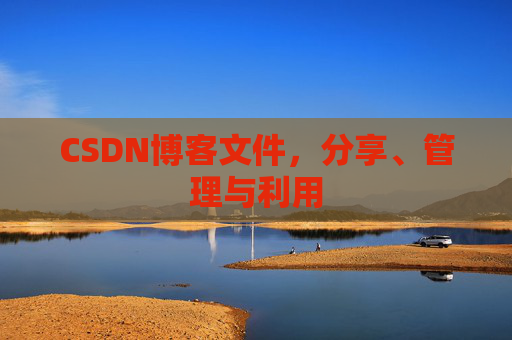CSDN博客文件，分享、管理与利用